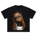 Lil Wayne Big Face Tee – Oversized Mixtape Legend Streetwear Graphic Shirt