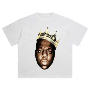 Biggie Big Face Tee – Oversized Crown Edition Brooklyn Rap Streetwear Shirt