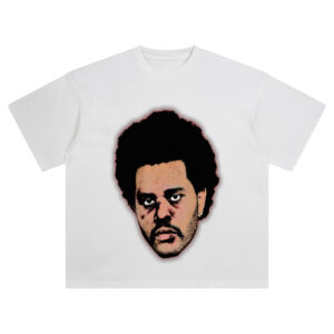 The Weeknd Big Face Tee – Oversized XO After Hours Streetwear Graphic Shirt