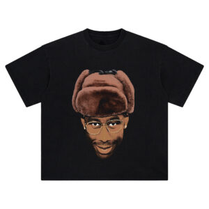 Tyler, the Creator Big Face Tee – Oversized Alternative Hip-Hop Streetwear Graphic Shirt