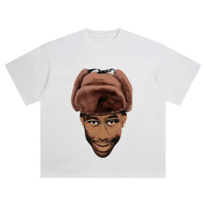 Tyler, the Creator Big Face Tee – Oversized Alternative Hip-Hop Streetwear Graphic Shirt