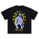 Bruce Lee Circle of No Limit Tee with Jeet Kune Do symbol and philosophical quote