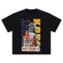Mamba Mentality T-shirt featuring Kobe Bryant in Lakers colors with championship rings collage