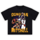 Spida Sense Tee featuring Donovan Mitchell collage from Jazz and Louisville days in dynamic poses