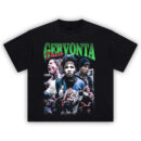 Gervonta Davis Graphic Tee featuring collage of boxing highlights and urban fashion shots
