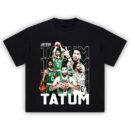 Jayson Tatum T-Shirt with Celtics graphics and high-energy action shot design