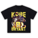 Kobe Bryant Legacy Tribute Tee with collage of legendary Lakers moments and Mamba Mentality tribute