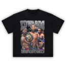 Leon Edwards T-Shirt with UFC welterweight champion belt and “Head Shot Dead” fight collage