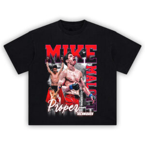 Rep Canada’s UFC star with the Mike Malott Graphic Tee—premium heavyweight comfort and knockout visuals.