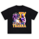 Ty Ybarra T-Shirt with graphic MMA design, cage fight imagery, and “Serial Killer” fighter persona