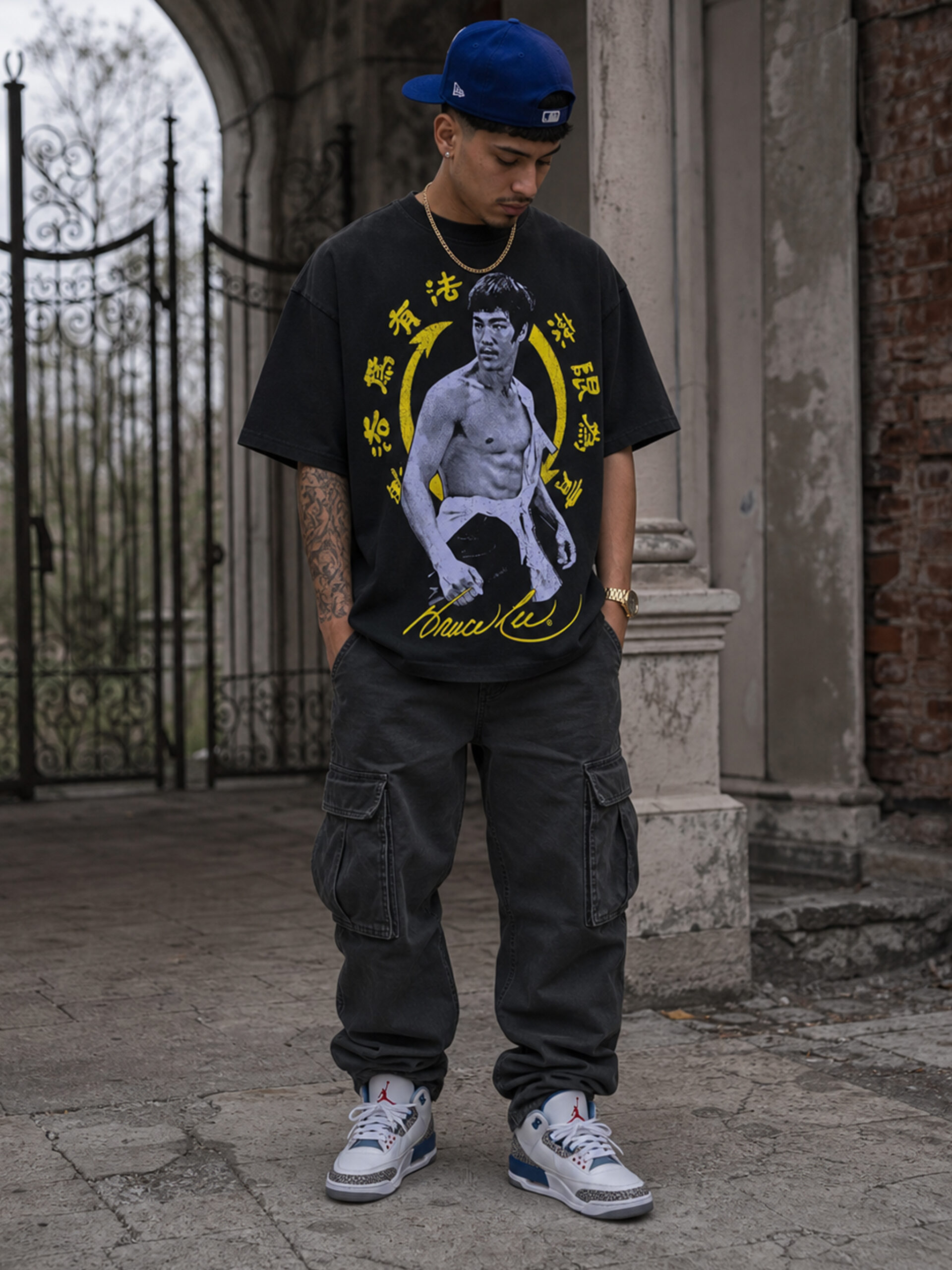 Bruce Lee Circle of No Limit Tee - Image 2