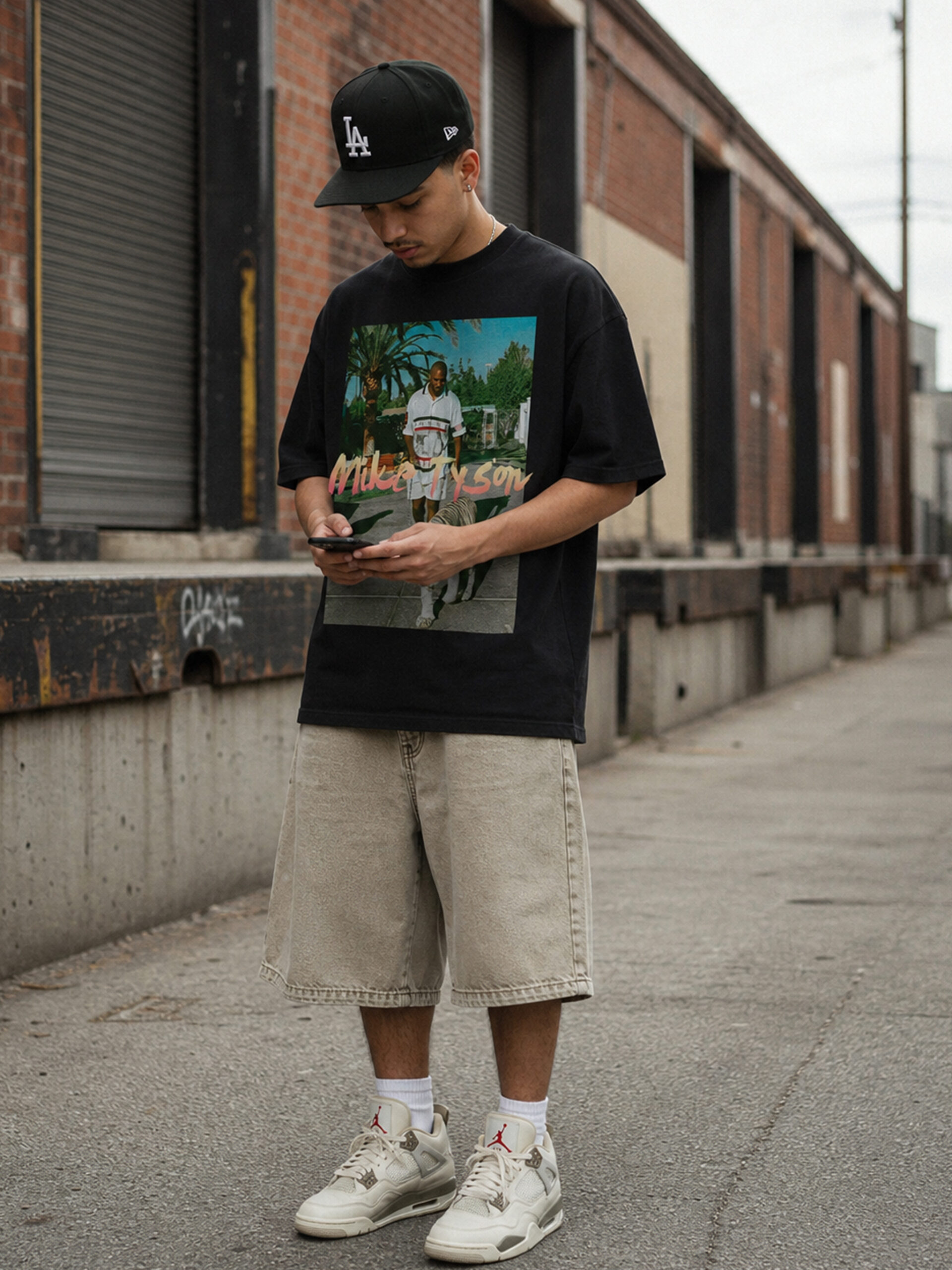 Mike Tyson Tiger Walk Tee - Image 3
