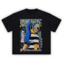 Buggy Emperor Bounty Tee with bold manga-style print of Buggy the Clown in Yonko glory and 3.1 billion bounty