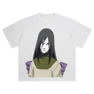 Orochimaru anime tee with rogue shinobi design and iconic villain artwork from Naruto