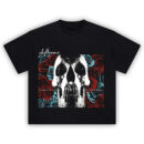 Deftones Skull and Roses Tee — haunting, beautiful, and heavy graphic tribute to Deftones’ dark sonic duality.