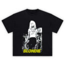 Blondie Camp Funtime Vintage Tee featuring Debbie Harry on stage in her iconic “Camp Funtime” shirt
