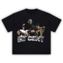 50 Cent T-Shirt featuring G-Unit hip-hop collage with iconic 2000s rap style