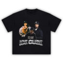 Ice Cube T-Shirt featuring bold graphic of the West Coast hip-hop icon in classic N.W.A and solo poses