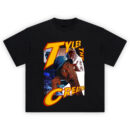 Tyler the Creator Call Me Inspired Graphic T-shirt with layered collage artwork and bold comic-style lettering