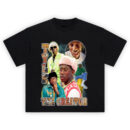 Tyler the Creator Collage T-Shirt with vibrant portraits and bold fashion expressions