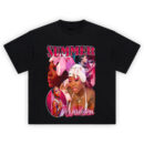 Summer Walker R&B Soul Graphic Tee featuring pink and red collage of the singer with bold feminine flair