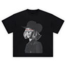 Beyoncé Cowboy Carter Western Censor Bar Shirt featuring grayscale portrait with bold censor bar