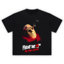 Friday the 13th Shirt featuring Jason Voorhees’ hockey mask with knife and blood