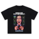 Genesis Does What Nintendon't Shirt with bloody gamer and SEGA Genesis game screen collage