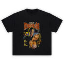 Horror of Dracula Shirt with vintage-style vampire attacking victim artwork