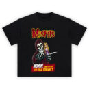 Mommy Can I Go Out Shirt featuring Crimson Ghost with knife and doll artwork