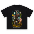 The Toxic Avenger Retro Horror Hero T-Shirt featuring mutant mop hero artwork