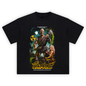 The Toxic Avenger Retro Horror Hero T-Shirt featuring mutant mop hero artwork