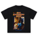 Boogeyman Club T-Shirt with retro horror book design of Michael Myers and Laurie Strode