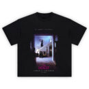 The Exorcist Staircase Scene T Shirt featuring Father Merrin ascending the stairs