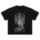 Alien Chestburster T-Shirt featuring X-ray of Xenomorph bursting from ribcage