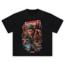 Creepshow 2 Horror Comic Graphic T-Shirt with full-color artwork of Creepshow ghoul and horror comic elements