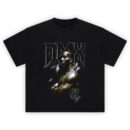 DMX Ruff Ryder Legacy T Shirt with bold gothic logo and black-and-white portrait of DMX