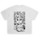 Blackout Anime Shirt with full black field and no visible graphics