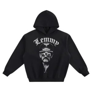 Lemmy Graphic Hoodie – War Pig Commander Artwork