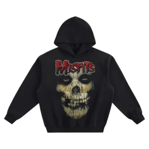 Misfits Graphic Hoodie – Skull Face Artwork