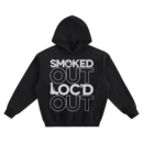 Gangsta Boo Smoked Out Loc’d Out Graphic Hoodie with bold stacked lettering